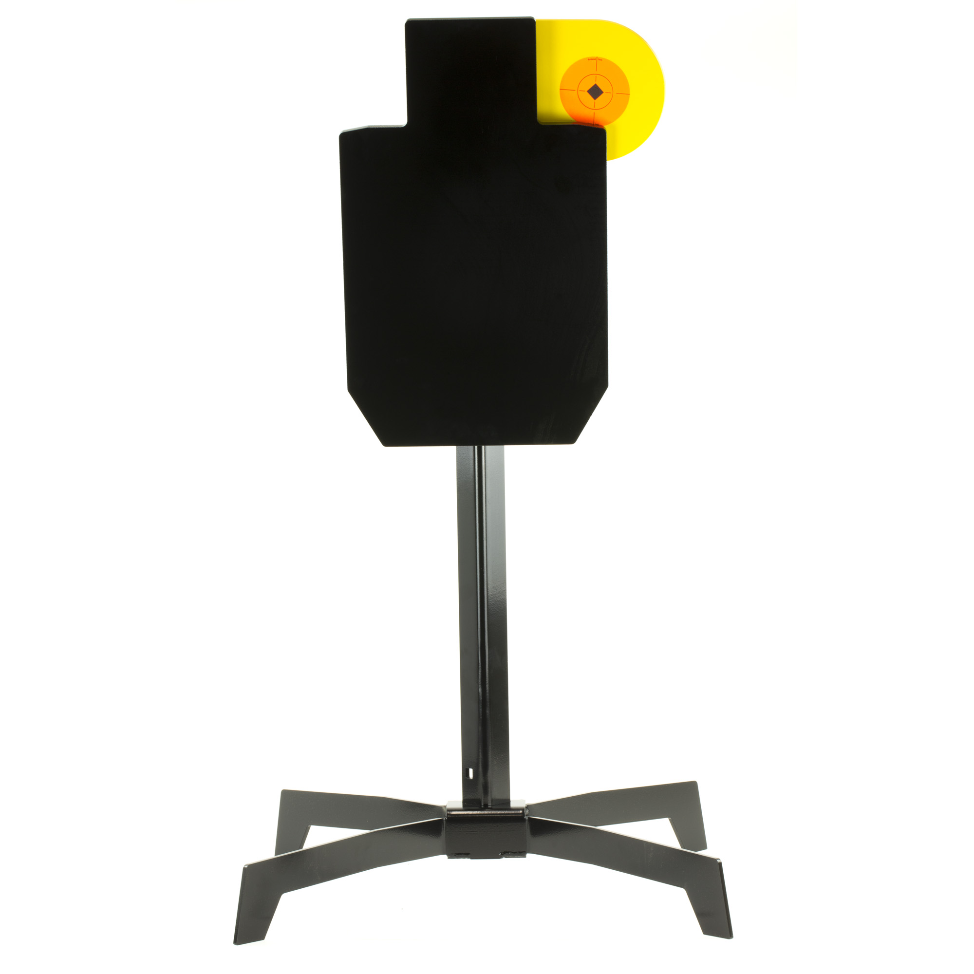 AR500 Steel Silhouette Target with 6" Hostage Paddle, 1/2" Steel, Two Piece Base (40% OFF)