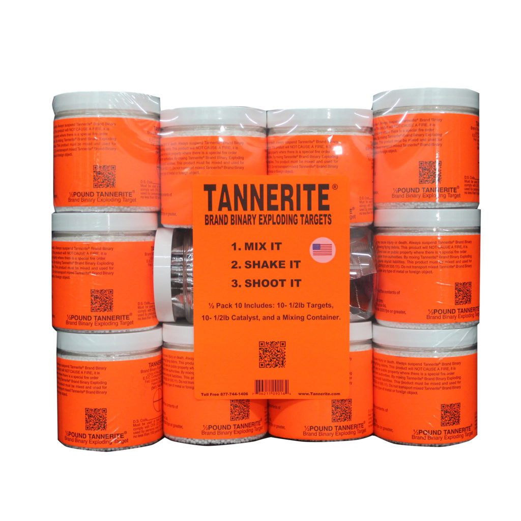 Tannerite, Ten 1/2lb Targets, 5lb Pack [50 State LEGAL]